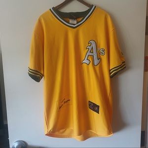 Vintage Oakland A’s Rollie Fingers Jersey